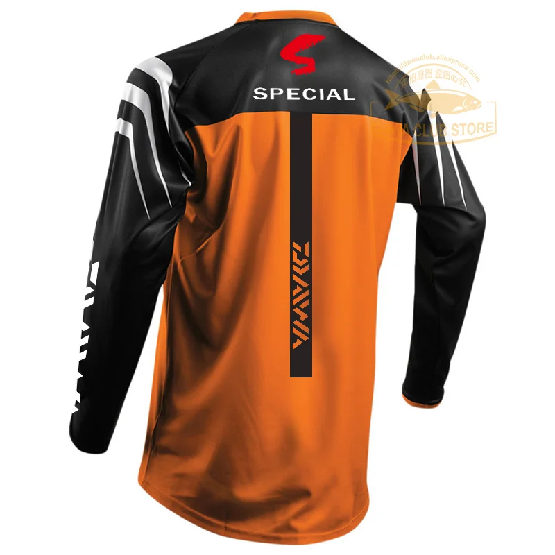 de pesca DAIWA de secado rapido sol proccion UV camiseta chalecos ropa de pesca camisas de pesca ropa de ciclismo