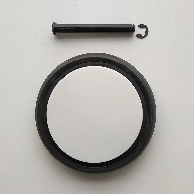 Stroller Wheels PU Tyre Side Cover Wheel Axle Compatible Yoya Yoyo Accessories Screw Clip Type 13.5 CM Trolley Wheel Bracket baby stroller cover net