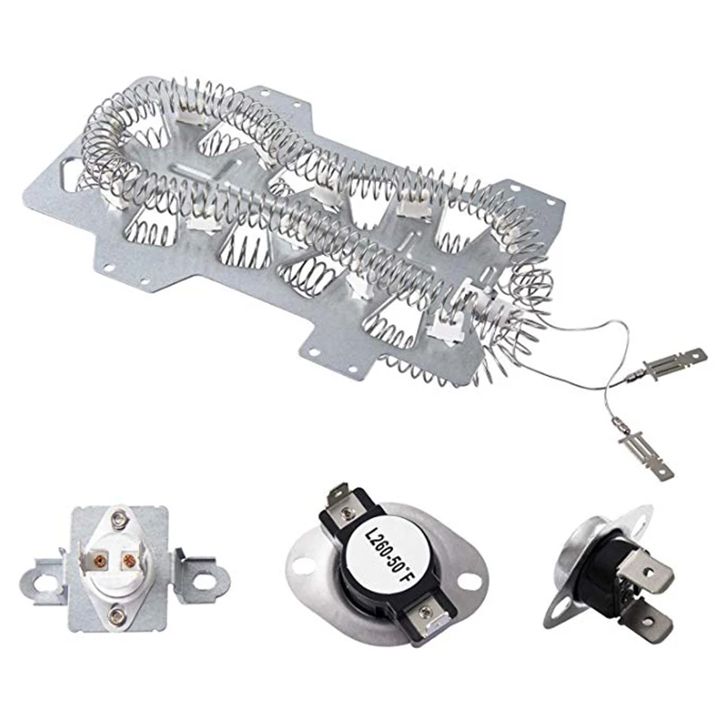 

Dryer Repair Replacement Kit Fit for Samsung, Dryer Heating elements(DC47-00019A) Thermal Fuse( DC96-00887A) and (DC47-00016A),