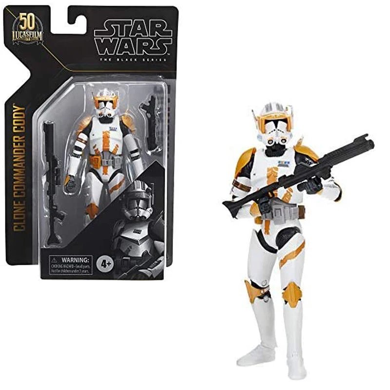 F1309 Hasbro Star Wars The Black Series Archive Clone Commander Cody 6'' Toy for sale online 