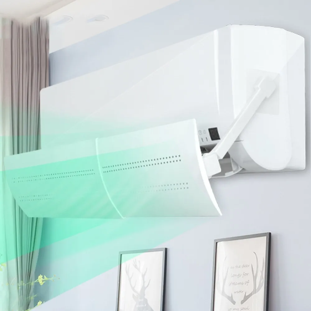 

Anti Direct Blowing Retractable Air Conditioner Shield Cold Air Conditioner Wind Deflector Baffle For Household Merchandises