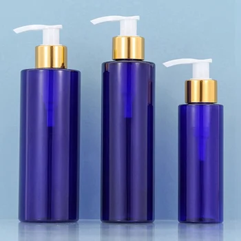

Large Capacity 100ml/ 200ml /250ml Glass Shampoo Empty Lotion Container Foam Pressed Pump Bottle For Soap Shower GelH