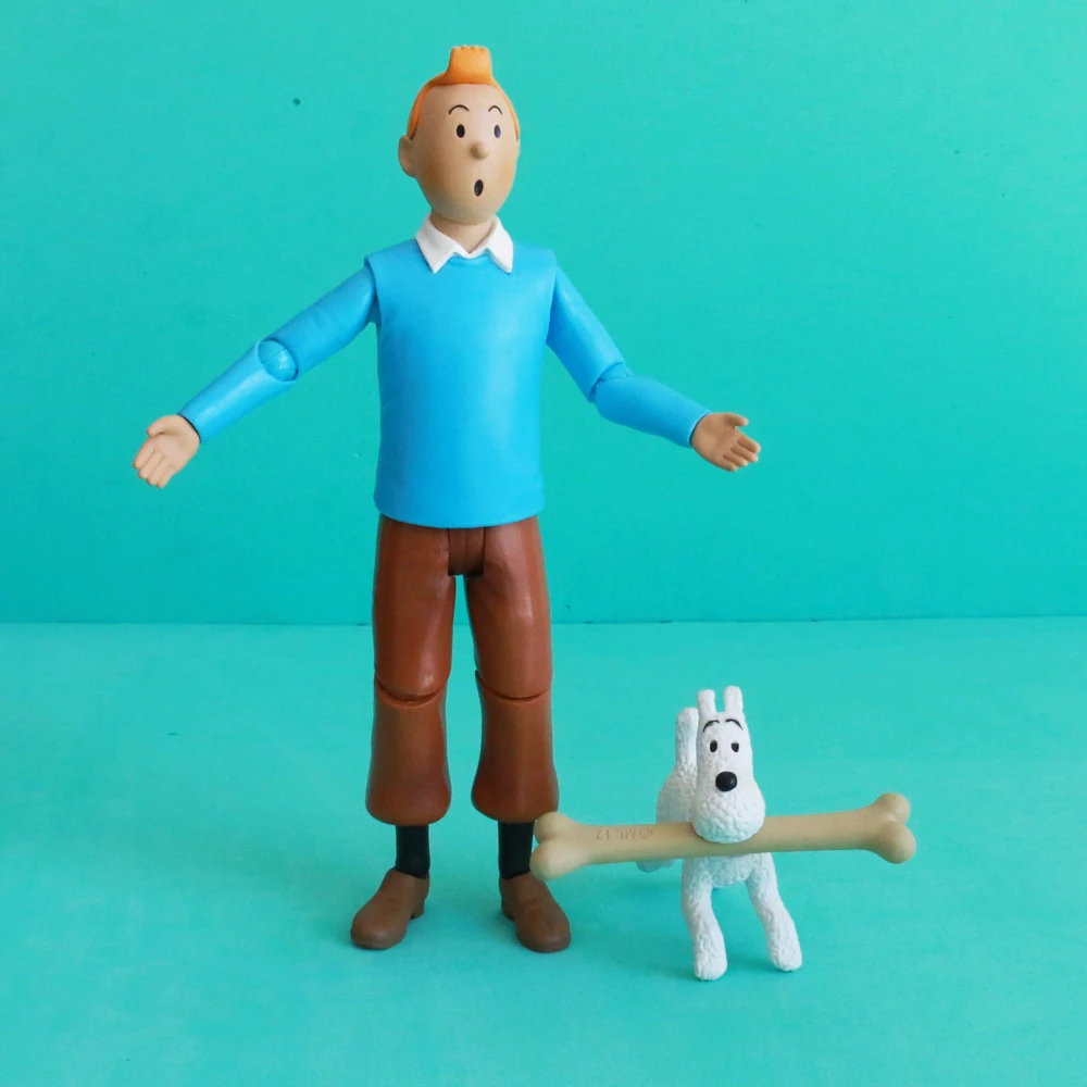 タンタンの冒険旅行 フィギュア　1986年製　アンティーク タンタンの冒険旅行 フィギュア 1986年製 アンティーク