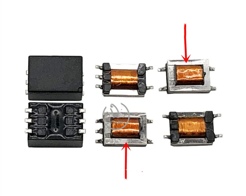 5 шт. SMD аудио трансформатор 600:600 1:1 изоляция Permalloy цифровой сигнала 0 015 Вт 4Pin 5Pin 6Pin |