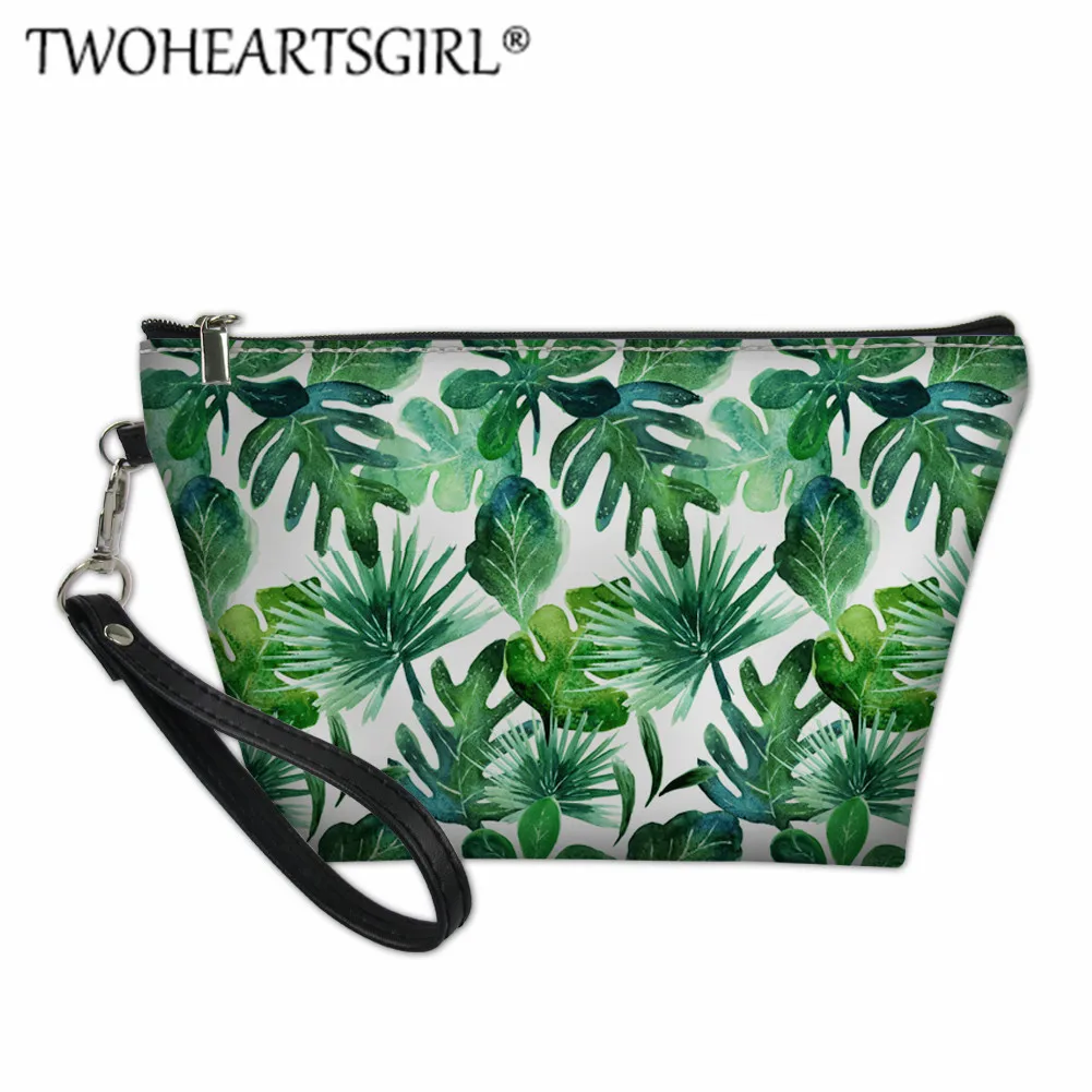 LH1148Z8 Twoheartsgirl Hibiscus косметичка дорожный кейс для косметики для женщин на молнии Макияж банный Органайзер сумка для хранения туалетные принадлежности, мытье красоты - Цвет: LH1148Z8