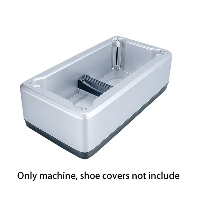 Automatic Disposable Shoe Cover Waterproof Overshoes Dispenser Portable Hand-Free Machine for Home, Office, Supermarket, Factory Silver