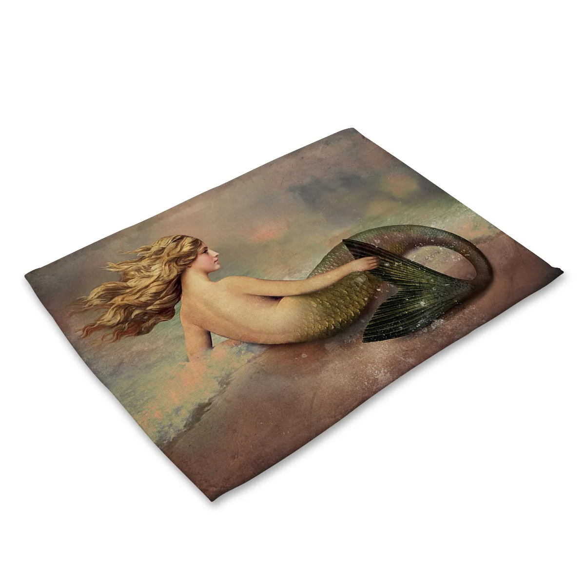 Маленькая Русалочка с индивидуальным принтом столовые приборы для обеденного