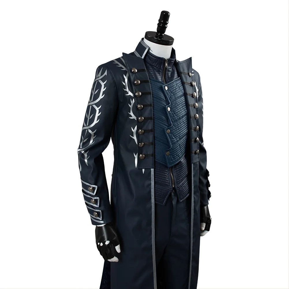 Dmc3 vergil coat. Vergil dmc 5 костюм. Devil may cry 5 vergil cosplay. плащ вергилия. плащ вергилия.