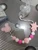 XCQGH 1 шт. Bling Bling Baby Boy Girl Соска Держатель Цепи Жевать Силиконовые Бусины Детские Соски Клип