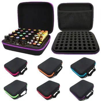 

63 Bottle Essential Oil Carry Case 1ML~3ML Holder Storage Aromatherapy Hand Bag