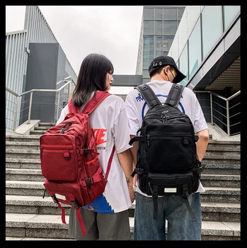 

Large Capacity Men Backpack Women School Bags for Teenage Girls Boys Casual Travel Bagpack Oxford Solid College School Back Pack