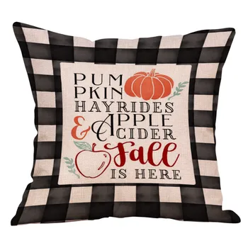 

Trick or Treat/pumpkin Cat Witch Cushion Cover Happy Halloween Throw Pillow Cover Happy Fall Y'all Ghosts Horror Pillowcase 729