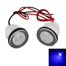 1 или 2 пары 12 В IP68 водонепроницаемый синий светодиодный лодка морской RV теплый свет для лодки лестницы Livewells погружной