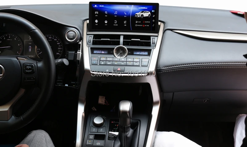 Ouchuangbo Радио Аудио плеер для NX 200t 300 h 300 h NX200T- с android 7,1 gps 8 ядерный 2 ГБ+ 32 ГБ