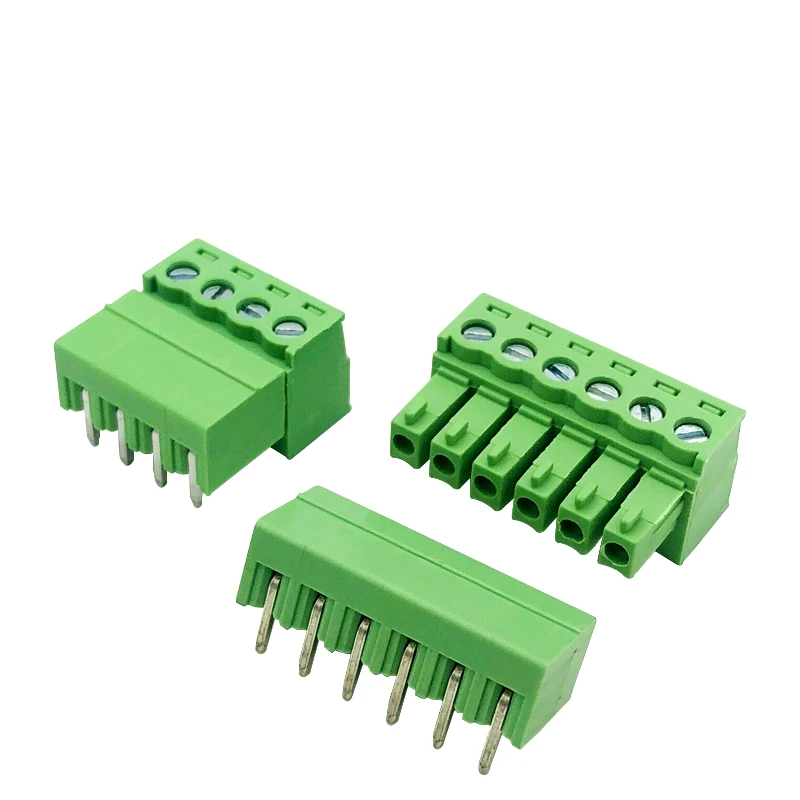 10 Pezzi Morsettiere PCB 2.54mm 12Pin - Connettore Vite Universale Verde Per Cablaggi Elettronici - Foto 2