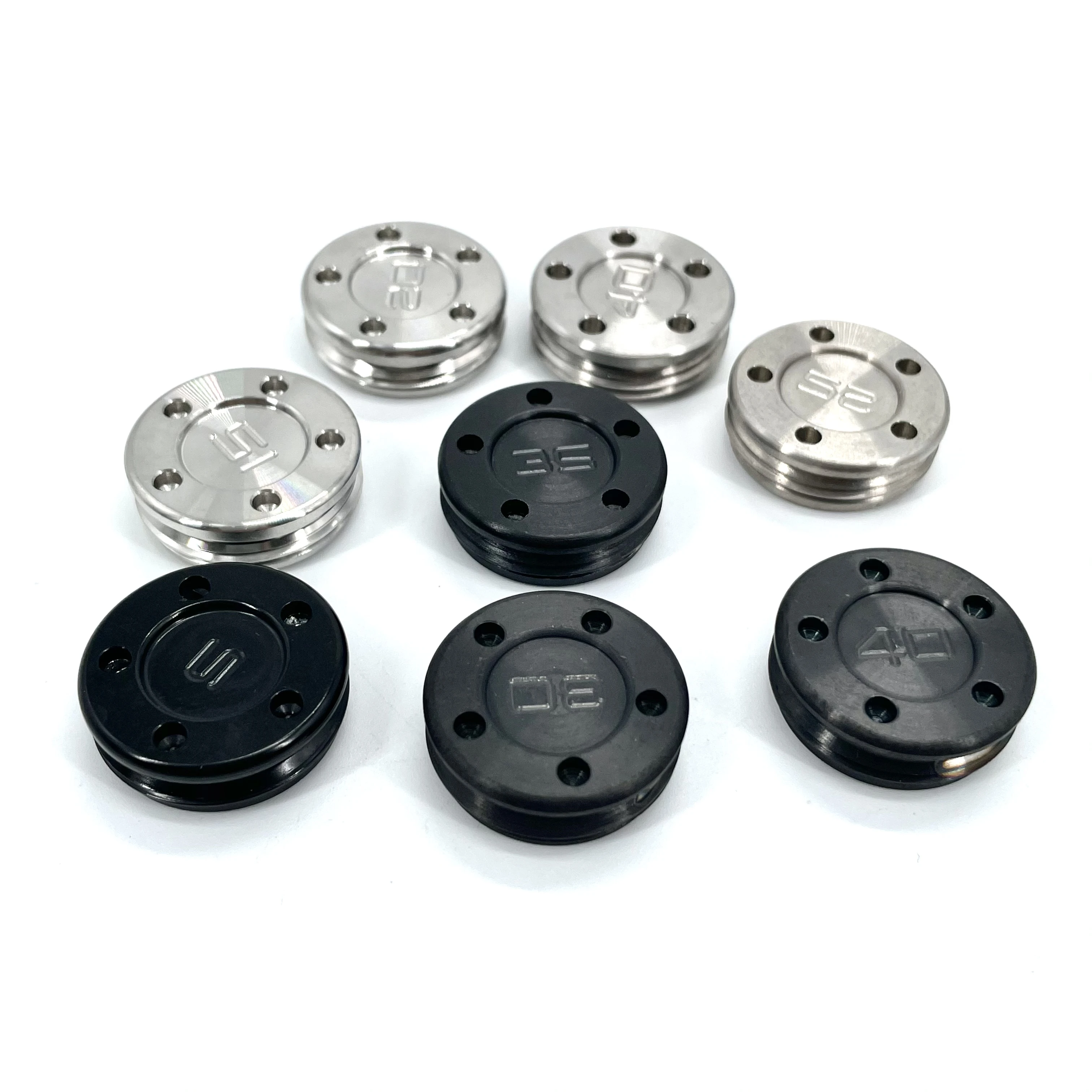 2 Pz, 5G/10G/15G/20G/25G/30G/35G/40G Golf Personalizzato Nero Argenteo Peso Per Titleist Scotty Cameron Putts.