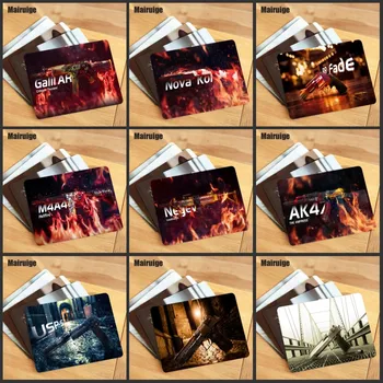 

Mairuige Best selling hot rubber mouse pad small size CSGO series firearm keyboard pad PC computer notebook essential table mat