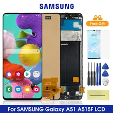 ЖК-дисплей Super Amoled A51 для Samsung Galaxy A51 A515, сенсорный экран с дигитайзером в сборе, детали для Samsung A515 A515FN/DS A515F ЖК-дисплей Super Amoled A51 для Samsung Galaxy A51 A515, сенсорный экран с дигитайзером в сборе, детали для Samsung A515 A515FN/DS A515F