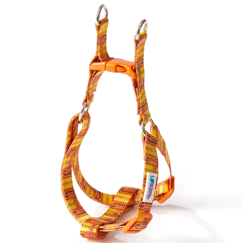 UFBemo Dog Collar Harness Leash Pet Products for Chihuahua Pitbull Beagles Small Dog Harness Xs Cat Puppy Dog Lead Set Nylon