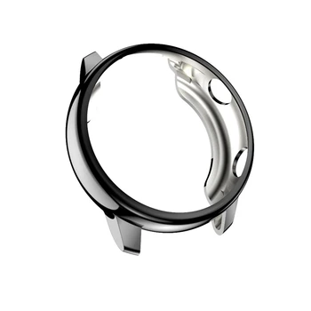 

TPU Watch Case Soft Watch Case Holder Skin for SamSung Galaxy Active Watch Protective Cover Film Black