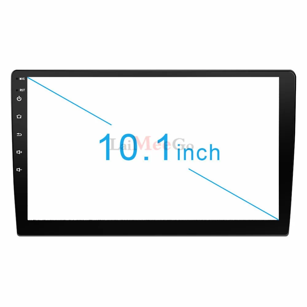 2din Автомагнитола 9 10," дюймов Android система авто стерео 2.5D емкостный экран Bluetooth wifi gps четырехъядерный для универсального автомобиля