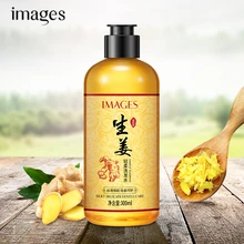 IMAGES Имбирная эссенция шампунь для волос рост волос питательный контроль масла против перхоти шампунь травы профессиональный уход за волосами 300 мл