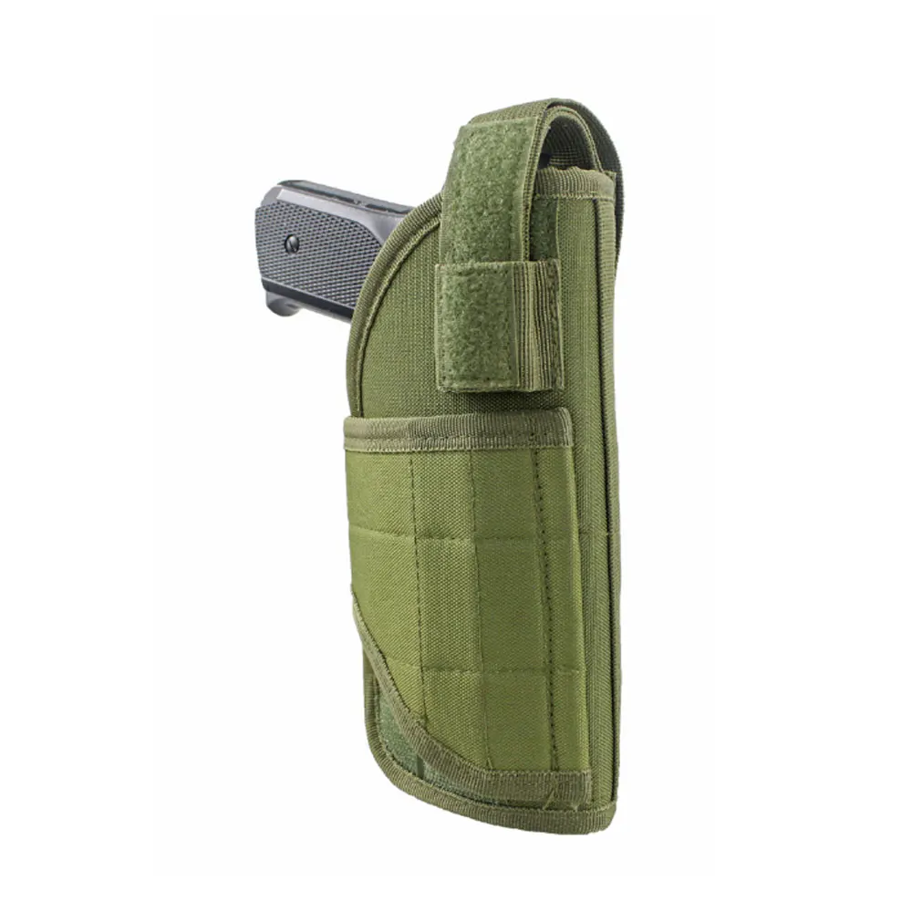 Molle тактический пистолет кобура скрытый переноски кобуры Регулируемый страйкбол пистолет сумка товары для охоты для всех размеров пистолеты - Цвет: Army green