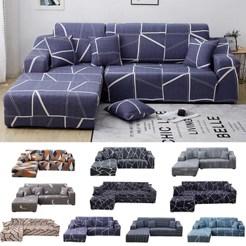 

L-Shaped Universal Elastic Sofa Covers For Living Room Sofa Towel Slip-resistant Sofa Cover Strech Sofa Slipcover