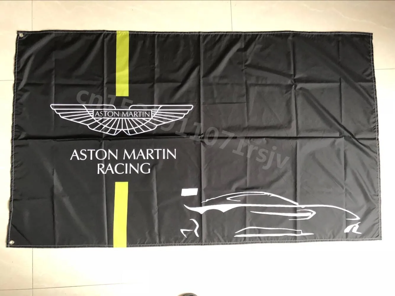 3ft x 5ft3 x5ft Aston Martin Racing Team Флаг Баннер принт баннер, флаг из полиэстера Размер 150*90 см