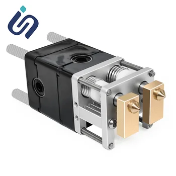 

UM2 3D Printer Heaterblock + Dual Heads Extruder/Hotend Kit for Ultimaker 2 Extruder