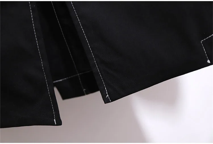 Oversize spring autumn trench coat women's Belt slim Single-breasted windbreaker female Plus size XXL-6XL outerwear G709