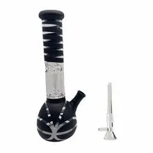 Filtre d'entonnoir en verre Borosilicate, Tube de verre, collecteur d'huile, équipement d'expérimentation scientifique, outil de chicha, soudage manuel