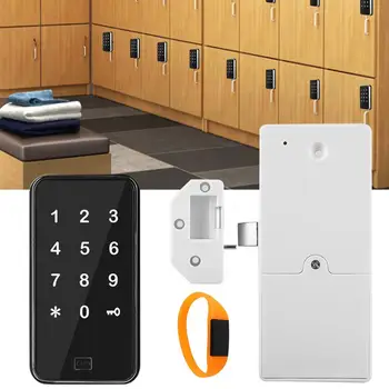 

Touch Keypad Password Security Lock Electronic RFID Card Digital Smart Locks for Cabinet Drawer Office Gym cabinet lock