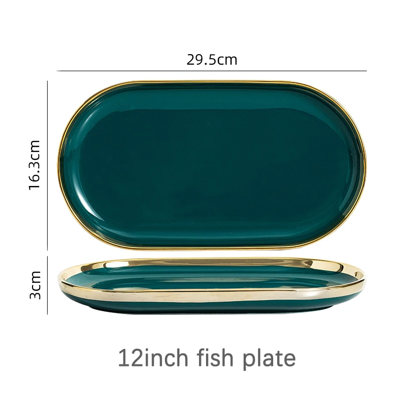 12inch fish plate