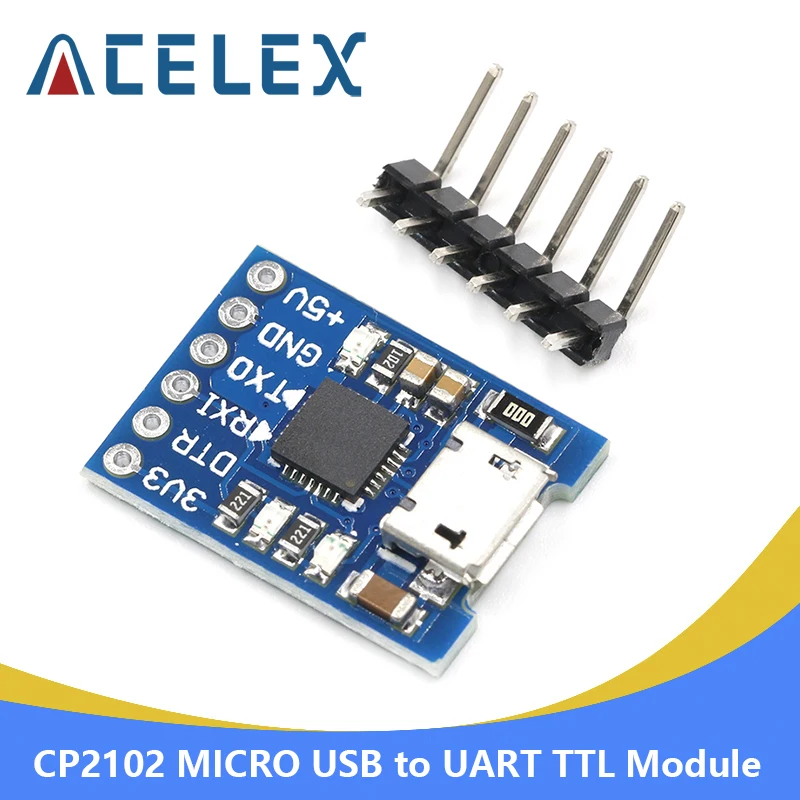 10 шт. CJMCU CP2102 MICRO USB к UART TTL модуль 6Pin серийный преобразователь STC Замена FT232 Новый|usb