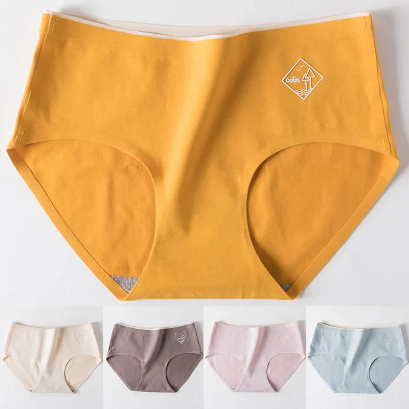 

No Trace Lingerie Panties Women Fashion Seamless Breathable Comfort Solid Color Female Briefs Soft Intimates Sexy Underwear