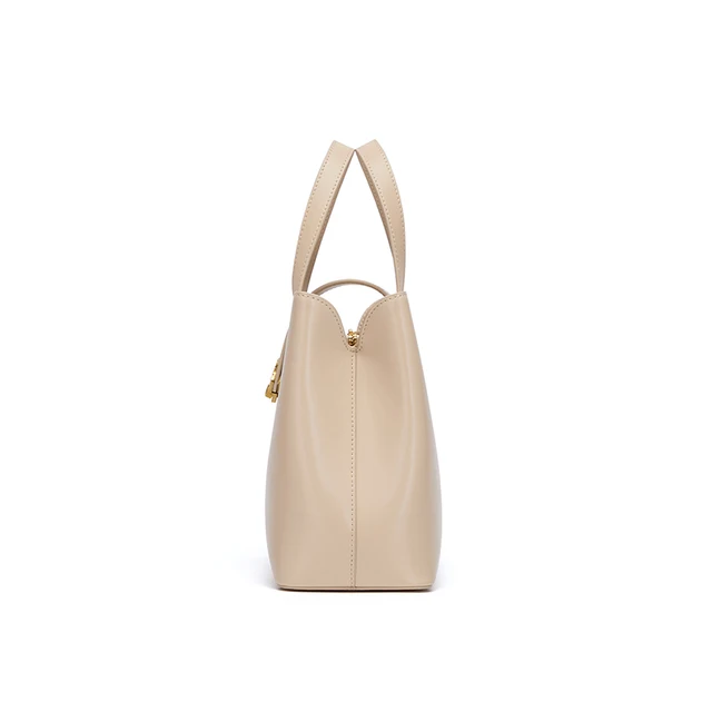 Cnoles Genuine Leather Luxury Designer Women Handbags Tote Bag 6