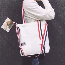 Весенняя новая стильная женская Холщовая Сумка в Корейском стиле серия MORI, художественная сумка на одно плечо, Большая вместительная женская сумка M