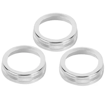 

3Pcs/Set AC Air Conditioning Knob Trim Decor for Land Rover Range Rover Sport 2014-2017 for Vogue 2013-2017 car accessories