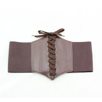 

wide elastic waist belt corset belt Women's court style body sculpting bandage girdle was thin and super wide elastic girdle