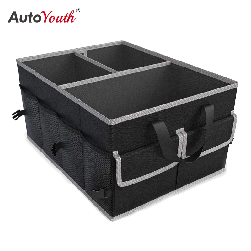 AUTOYOUTH Car Trunk Storage Bag Folding Multifunction Container Tool Food Bags Organizer Box for Universal | Автомобили и