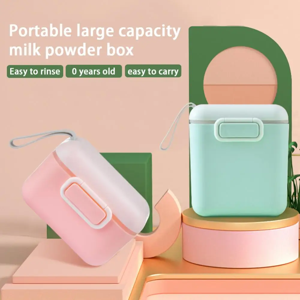 400/800ml Travel Outdoors Portable Light Baby Milk Powder Storage Box Leakproof Case Milk Powder Container Dispenser