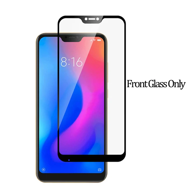 2-в-1 защитный Стекло для Xiaomi mi A2 Lite Камера объектив пленка Экран протектор на Xiomi mi A2 mi A2Lite mi 2 2A A2Lite светильник - Цвет: Only 1Front Glass