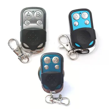 

Portable Wireless 433.92 Mhz Remote Control Copy Code Remote 4 Channel Electric Cloning Gate Garage Door Auto Keychain
