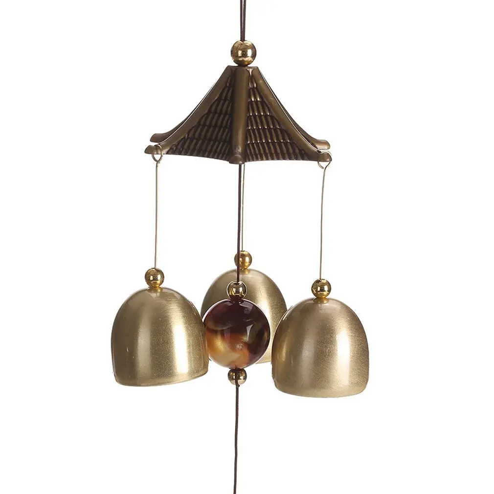 Винтажный Крытый удивительный Грация глубокий резонансный Windchime Часовня колокольчики ветра двери настенный украшение дома орнамент