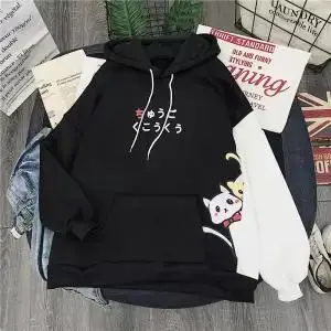 2 Толстовки с буквенным принтом для женщин harajuku милые толстовки забавные хип хоп зимние Толстовки Плюс Размер Топы худи уличная женская одежда - Цвет: 2