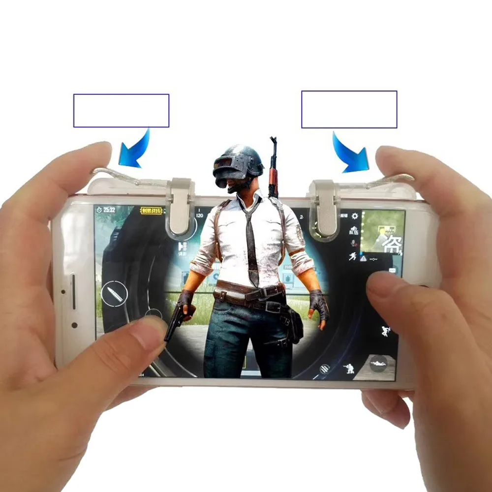 

Gamepad Trigger FireShooter Controller For PUBG Stand for Iphone Xiaomi Holder Handle Controller gamepad joystick