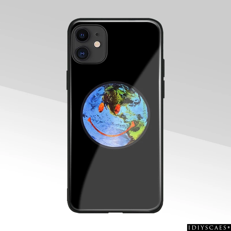 Чехол для телефона Astroworld Globe Smiley iPhone 6 6s 7 8 X Xr Xs 11 Pro Max Samsung S8 S9 S10e S20 Note 9 10 Plus |