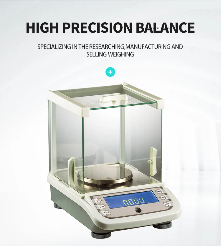 US Plug Zerone 500g x0.001g 1mg Lab Analytical Balance Electronic Scale with 200g Weight 100-240V US Plug Zerone 500g x0.001g 1mg Lab Analytical Balance Electronic Scale with 200g Weight 100-240V