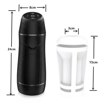 Meta Yooooung Male Masturbator Automatic Suck Machine Vibrator Tools For Men Sex Toys For Men Adult Goods For Men For Sex 18 5